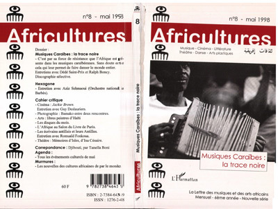 Africultures, Musiques Caraïbes : la trace noire (9782738464316-front-cover)