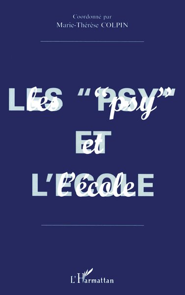 LES " PSY " ET L'ECOLE (9782738479419-front-cover)