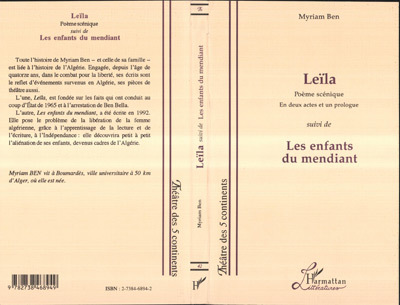 "Leïla" suivi de "Les enfants du mendiant" (9782738468949-front-cover)