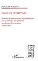 FOLIE ET SPIRITISME (9782738482419-front-cover)