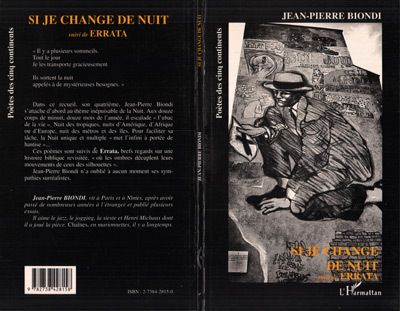 Si je change de nuit, suivi de Errata (9782738428158-front-cover)