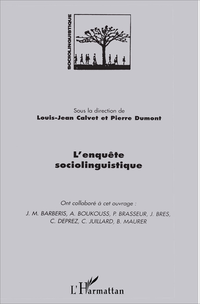 L' ENQUETE SOCIOLINGUISTIQUE (9782738476685-front-cover)
