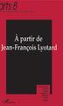 A partir de Jean-François Lyotard (9782738497147-front-cover)