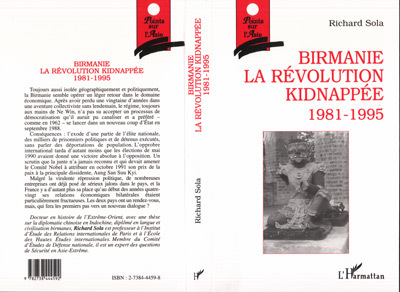 Birmanie, la révolution kidnappée 1981-1995 (9782738444592-front-cover)