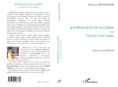 JOURNALISTE EN ALGÉRIE ou l'histoire d'une utopie (9782738497734-front-cover)
