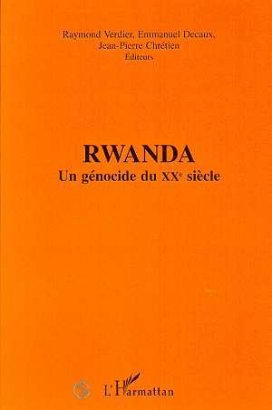 Rwanda un génocide du XXème siècle (9782738439895-front-cover)
