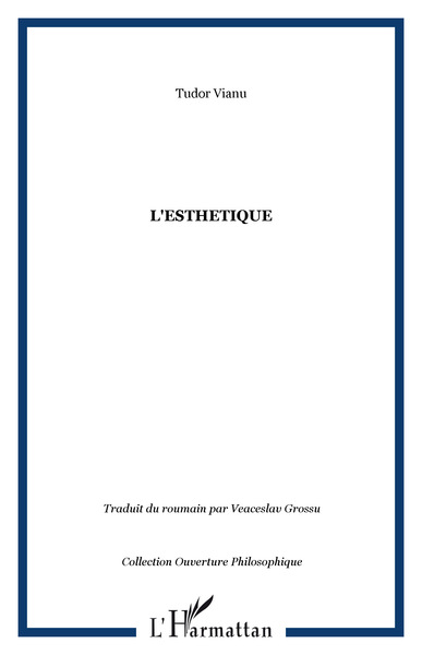 L'ESTHETIQUE (9782738499912-front-cover)