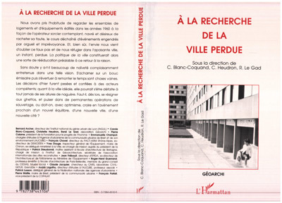 A la recherche de la ville perdue (9782738443106-front-cover)