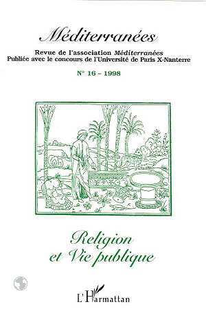Méditerranées, RELIGION ET VIE PUBLIQUE (9782738467515-front-cover)