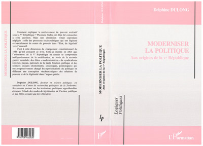 Moderniser la Politique, Aux origines de la Ve République (9782738462534-front-cover)