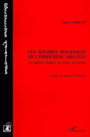 Les affaires politiques de l'Indochine (1895-1923) (9782738439703-front-cover)
