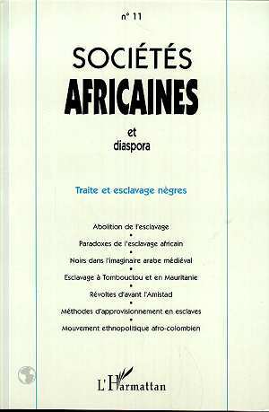 Sociétés Africaines et Diaspora, TRAITE ET ESCLAVAGE NÈGRES (9782738480309-front-cover)