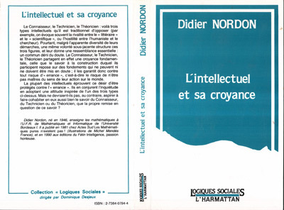 L'intellectuel et sa croyance (9782738407948-front-cover)