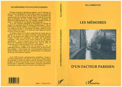 Les mémoires d'un facteur parisien (9782738447760-front-cover)
