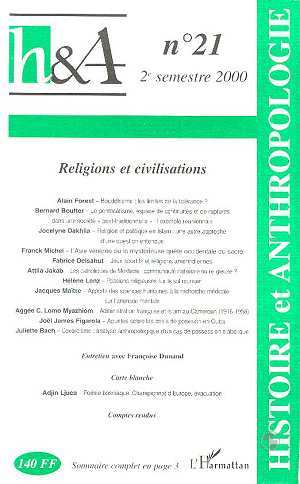 Histoire et Anthropologie, RELIGIONS ET CIVILISATIONS (9782738490186-front-cover)