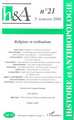 Histoire et Anthropologie, RELIGIONS ET CIVILISATIONS (9782738490186-front-cover)