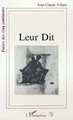 Leur dit (9782738415226-front-cover)