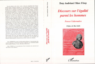 Discours sur l'égalité parmi les hommes, Pensée alternative (9782738420787-front-cover)