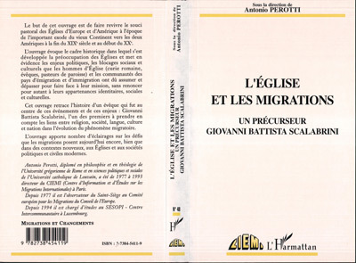 L'Eglise et les migrations, Un précurseur Giovanni Scalabrini (9782738454119-front-cover)