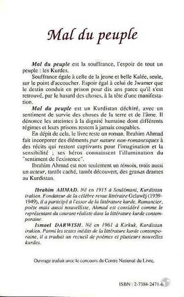 Mal du peuple (Roman) (9782738424716-back-cover)