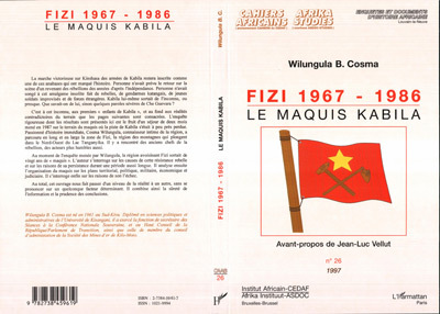 Cahiers Africains, FIZI 1967-1986, Le maquis de Kabila (9782738459619-front-cover)