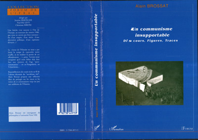 COMMUNISME (UN) INSUPPORTABLE (9782738449733-front-cover)