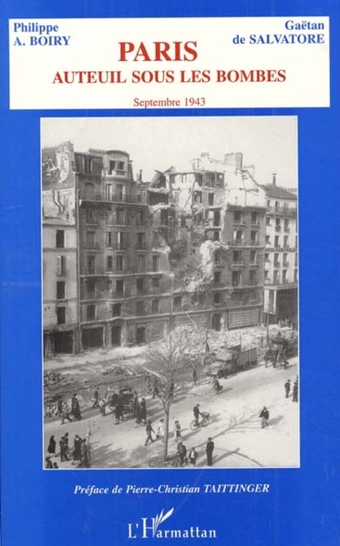PARIS, AUTEUIL SOUS LES BOMBES - Septembre 1943 (9782738498946-front-cover)