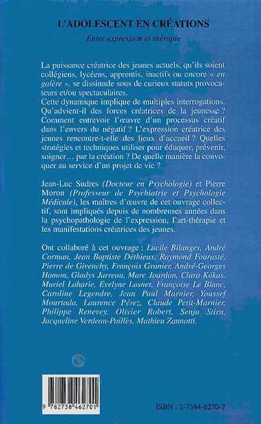 L'adolescent en Créations (9782738462701-back-cover)