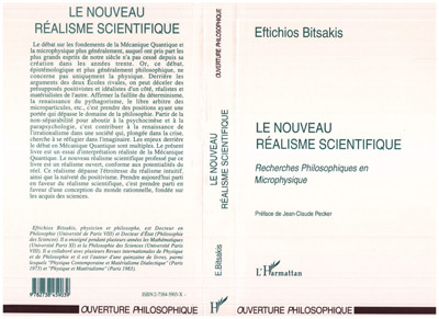 LE NOUVEAU REALISME SCIENTIFIQUE, Recherches philosophiques en microphysique (9782738459039-front-cover)