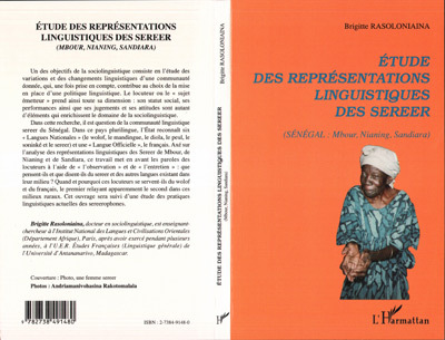ETUDE DES REPRESENTATIONS LINGUISTIQUES DES SEREER, (Sénégal : Mbour, Nianing, Sandiara) (9782738491480-front-cover)