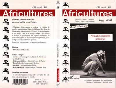 Africultures, Nouvelles créations africaines, spécial Masa-Fespaco (9782738475251-front-cover)