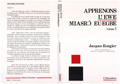 Apprenons l'ewe, Volume 5 (9782738417206-front-cover)