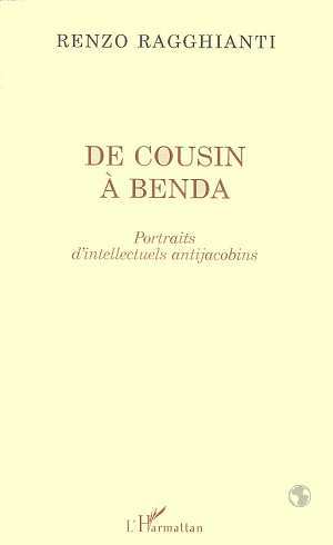 DE COUSIN A BENDA, Portraits d'intellectuels antijacobins (9782738488404-front-cover)