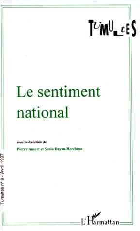 Tumultes, Le sentiment national (9782738454997-front-cover)