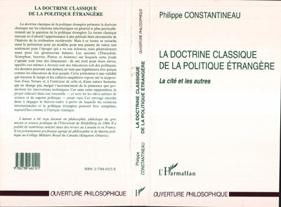 La Doctrine Classique de la Politique Étrangère, La cité et les autres (9782738462121-front-cover)