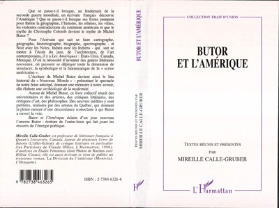 Butor et l'Amérique (9782738463265-front-cover)