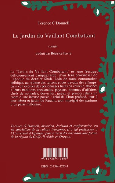 Le jardin du vaillant combattant (9782738412355-back-cover)