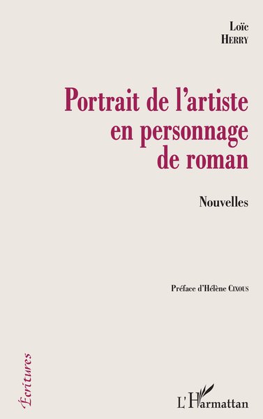 PORTRAIT DE L'ARTISTE EN PERSONNAGE DE ROMAN (9782738483102-front-cover)