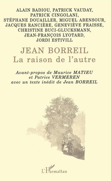 Jean Borreil, La raison de l'autre (9782738438669-front-cover)