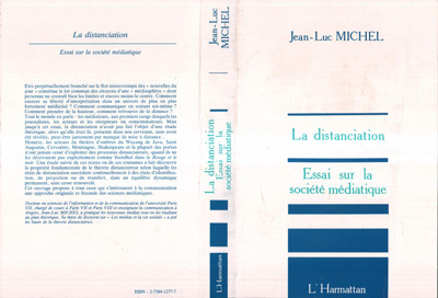 La distanciation, Essai sur la société médiatique (9782738412775-front-cover)