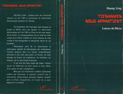 Tienanmen nous appartient, Lettres de Pékin (9782738414946-front-cover)