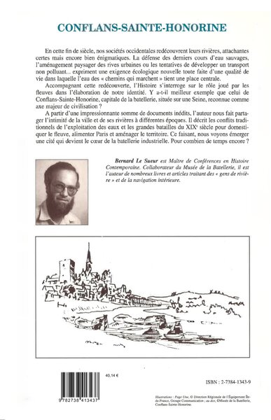 Conflans-Saint-Honorine, Histoire fluviale de la capitale de la batellerie (9782738413437-back-cover)