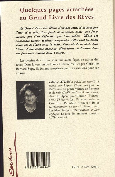 QUELQUES PAGES ARRACHÉES AU GRAND LIVRE DES RÊVES (9782738482969-back-cover)