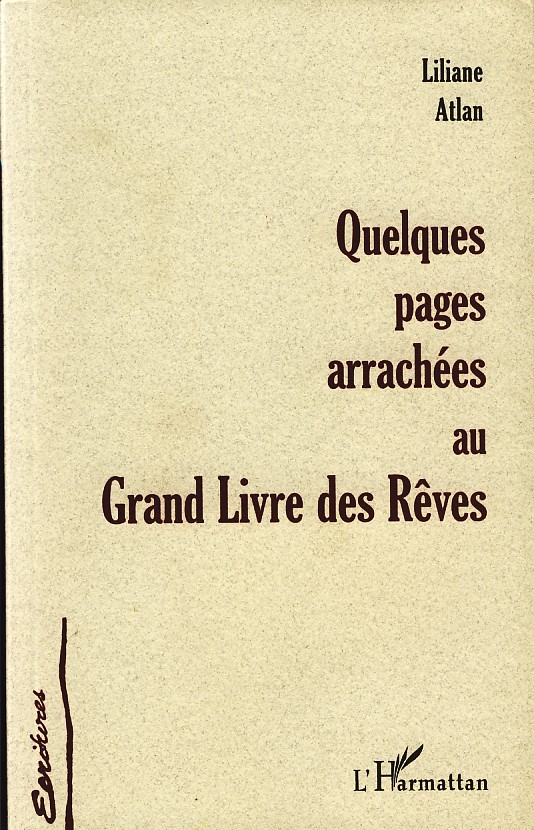 QUELQUES PAGES ARRACHÉES AU GRAND LIVRE DES RÊVES (9782738482969-front-cover)