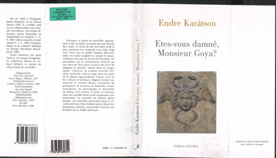 ETES-VOUS DAMNE , MONSIEUR GOYA ? (9782738489814-front-cover)