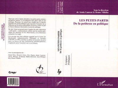 Les Petits Partis, De la petitesse en politique (9782738460608-front-cover)
