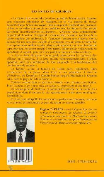 Les Exilés de Koumous, (Sénégal) (9782738463258-back-cover)