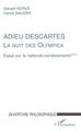 ADIEU DESCARTES, Essai sur le national-cartésianisme (9782738482761-front-cover)