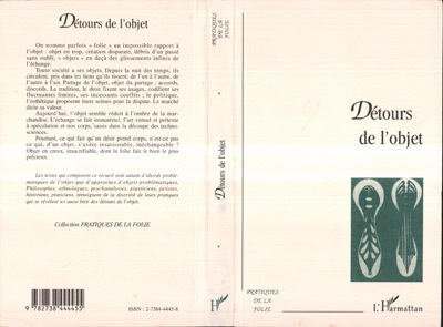 Détours de l'objet (9782738444455-front-cover)