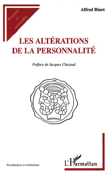 LES ALTERATIONS DE LA PERSONNALITE (9782738488442-front-cover)